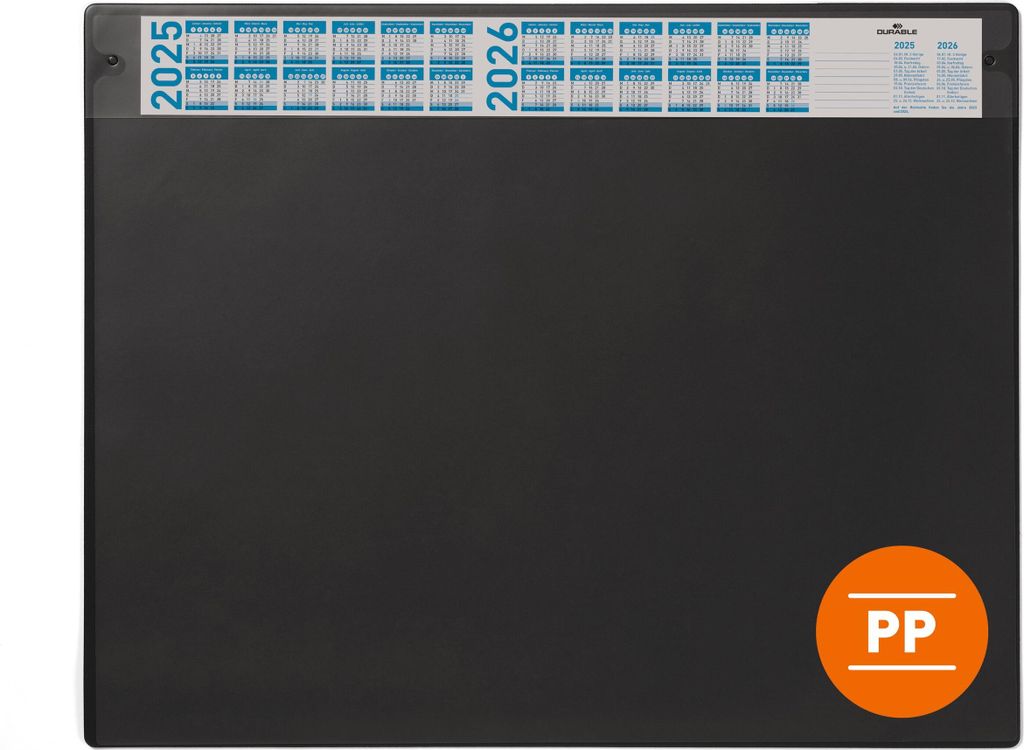 Schreibunterlage 650x480mm sw Kalender Obrázok produktu 