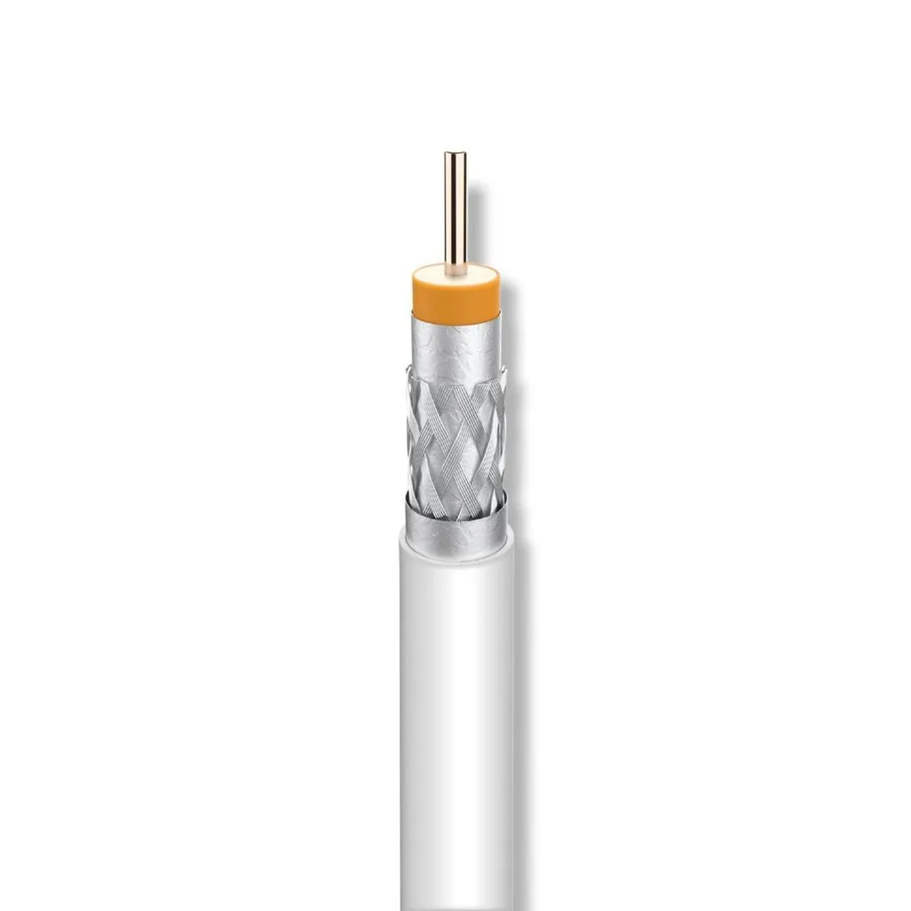 Câble coaxial Televes SK100/250PLUS triple blindage alu 250m