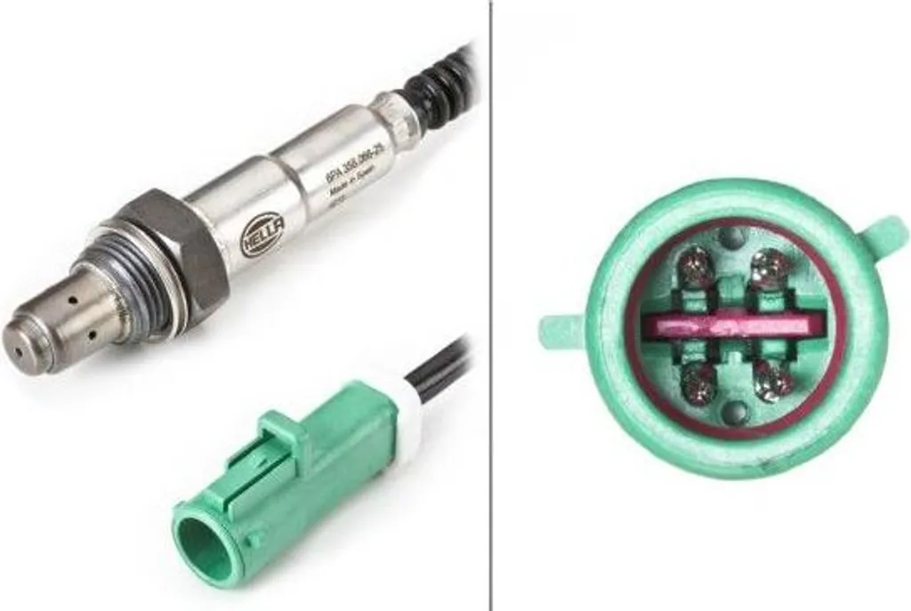 Capteur d'oxygène Sonde Lambda HELLA pour Ford Fiesta Fusion et Transit
