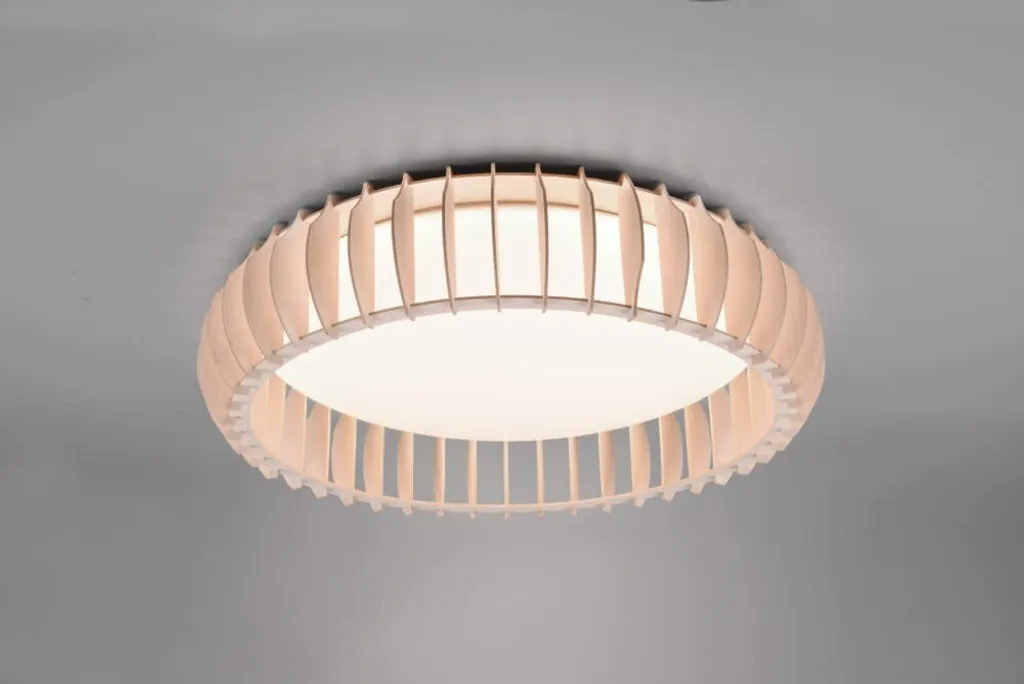 Plafonnier moderne à LED intégrées MONTE brun pour éclairage de salon - 21