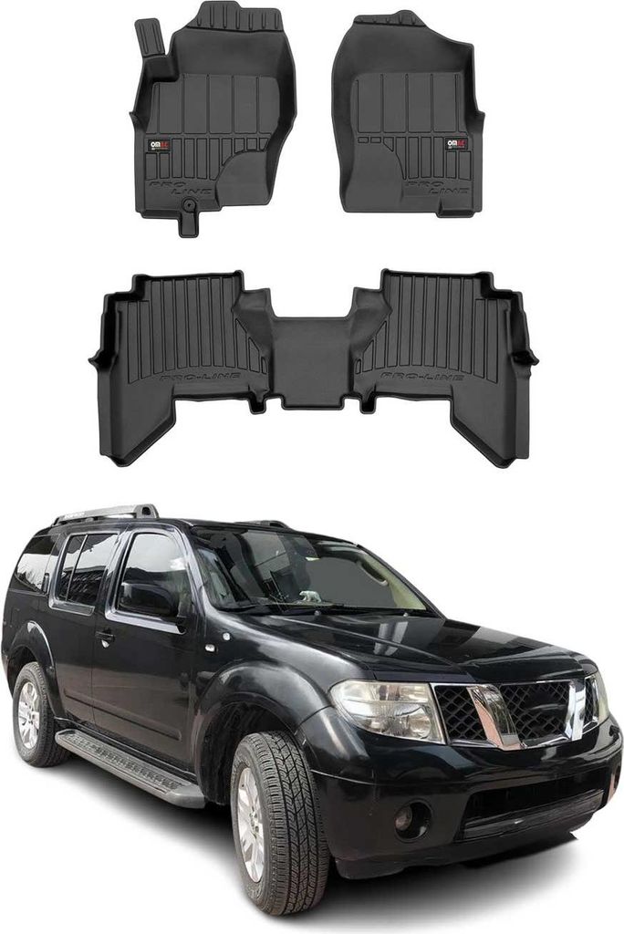OMAC Tapis de sol en caoutchouc pour Nissan Pathfinder Image du produit 