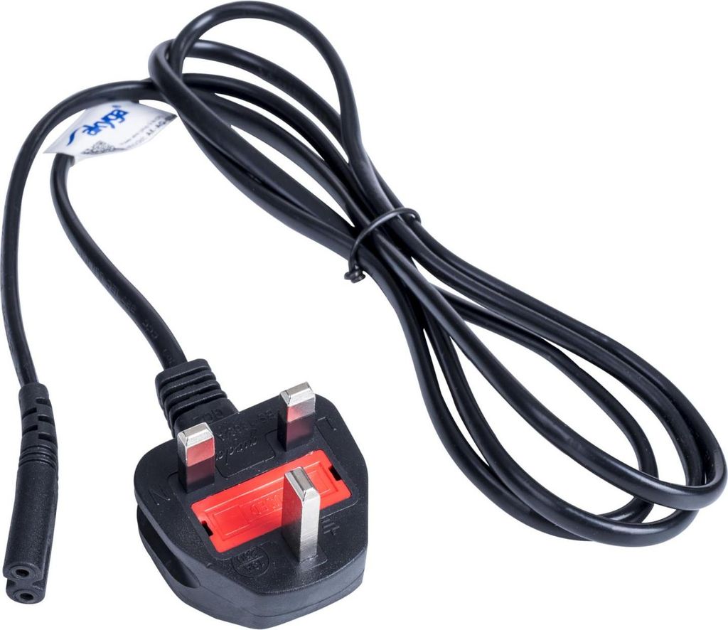 AKYGA Stromkabel AK-AG-03A Britisches C7-Achterkabel für PS3 PS4-Drucker