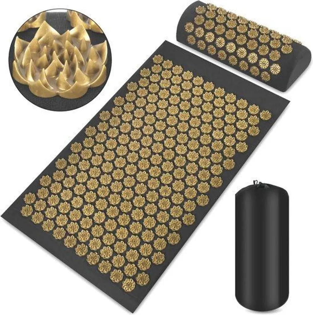 Set de lithothérapie pour massage et détente - Pierres naturelles noires