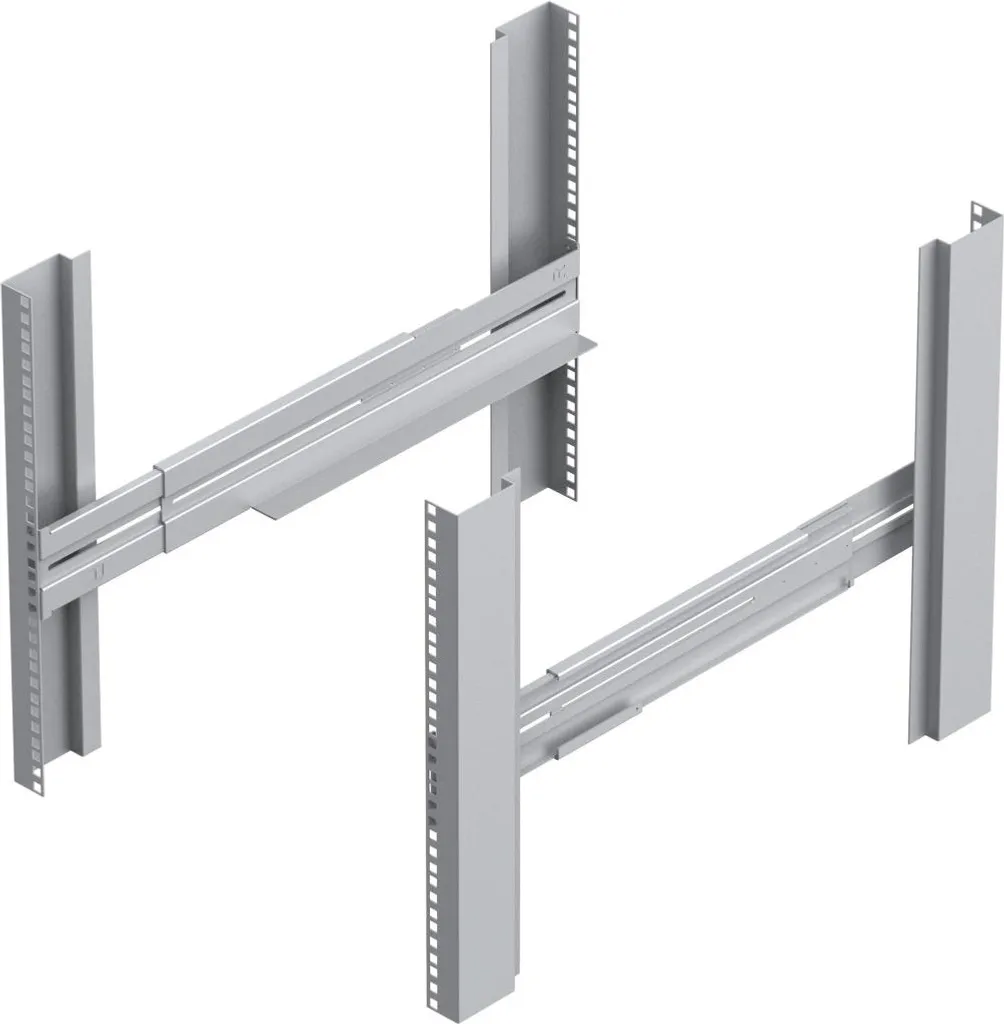 Kit Rail de Fixation ZEUS51E6K : Stabilisez votre Onduleur 2U Gris