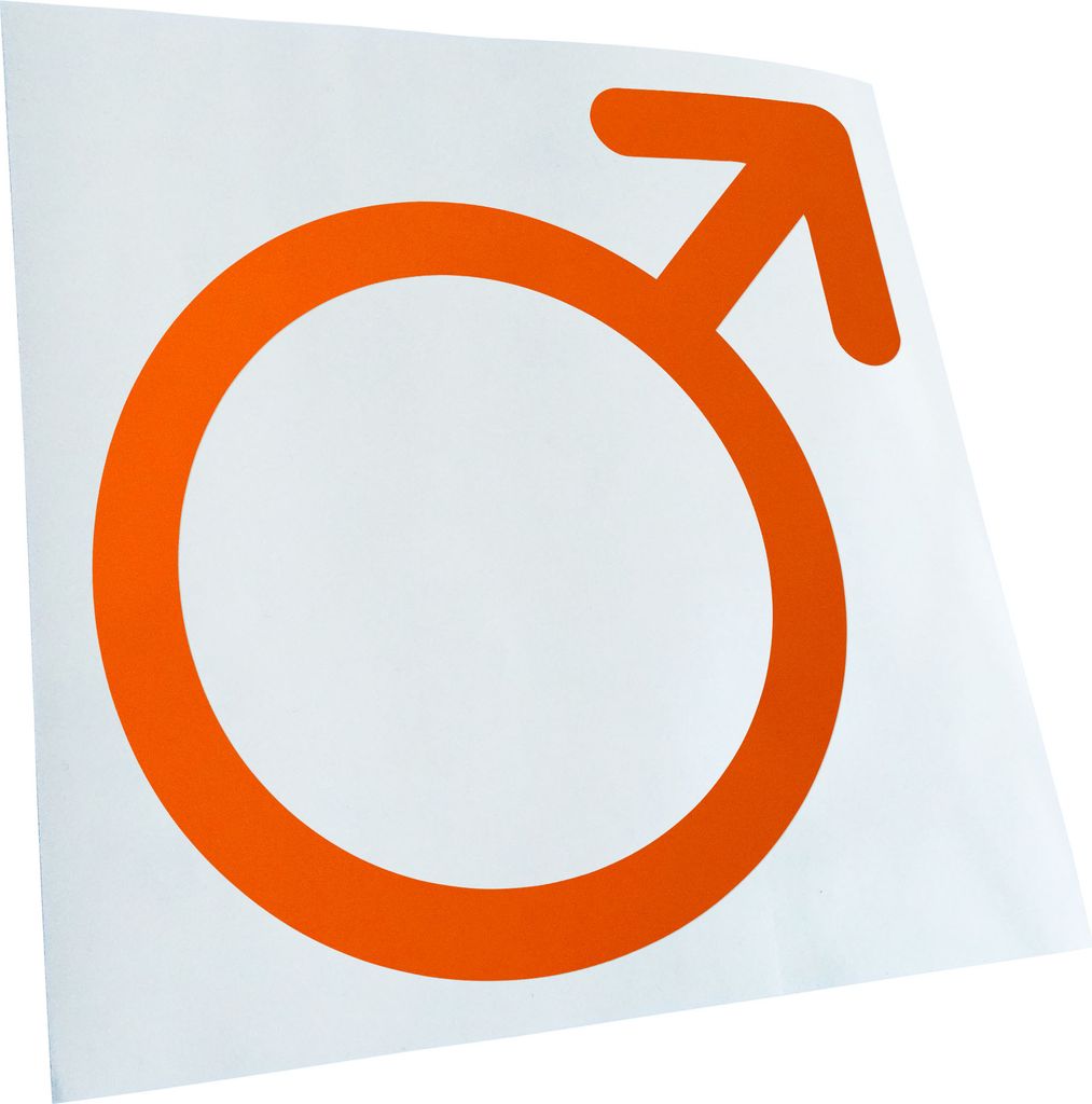 Kiwistar - Autoaufkleber - Männliches Geschlecht - Orange - 40x40cm - Aufkleber für Auto, Laptop, Fahrrad, LKW, Motorrad Mehrfarbig JDM Decal Racing