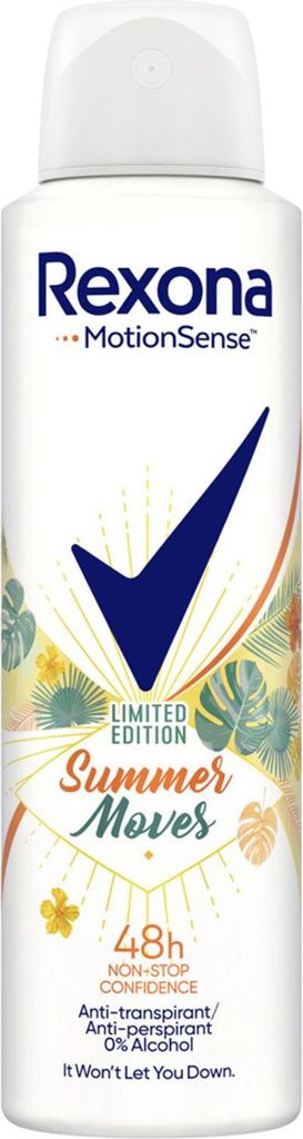 Rexona Summer Moves Deodorant, 150 ml