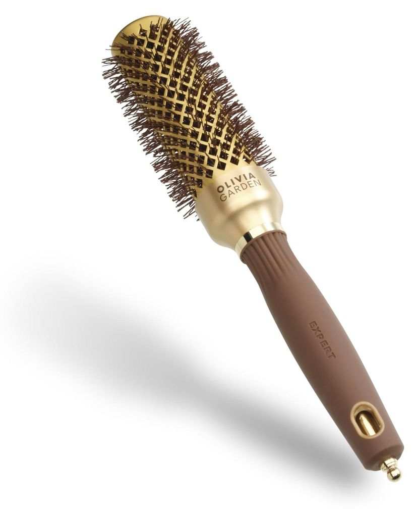 Olivia Garden - Expert Blowout Shine Gold & Brown - 35 mm Productafbeelding 
