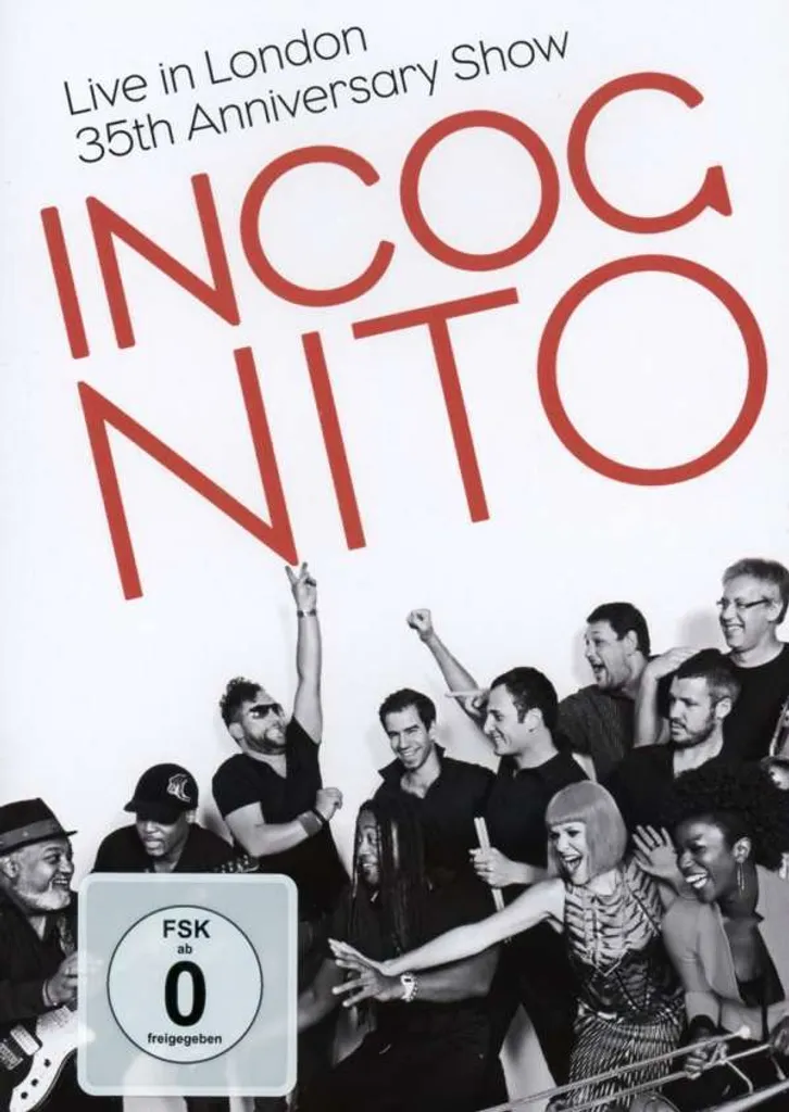 Concert Live In London Incognito édition spéciale audio premium funk