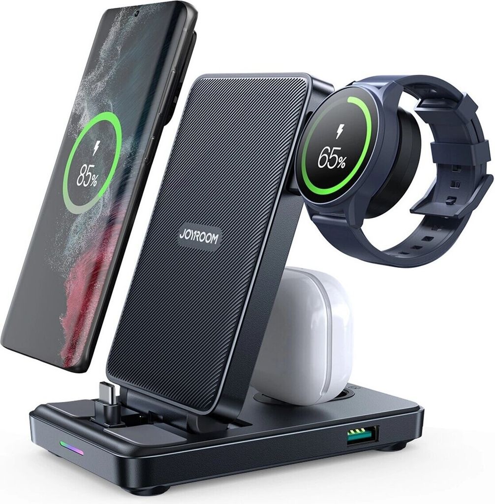 Skládací nabíječka Joyroom JR-WQS01 USB-C 4v1 - skládací Obrázek produktu 1