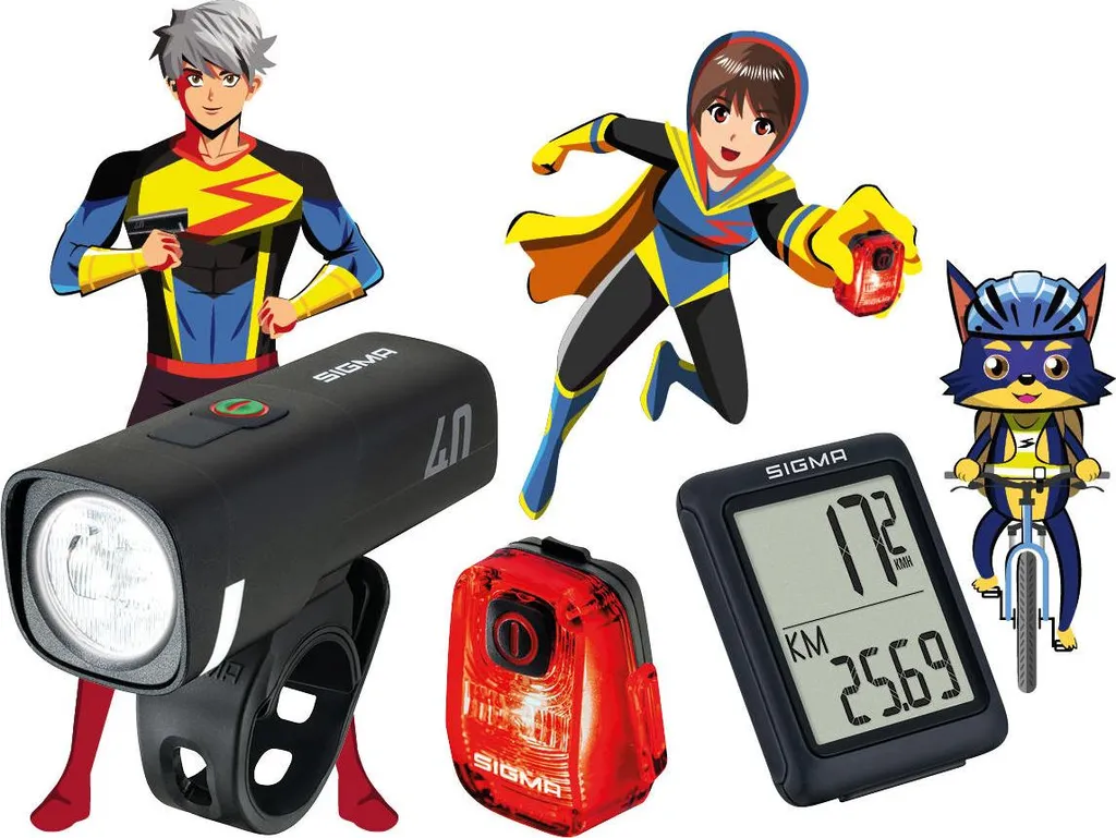 Kit Sigma Aura 40 et BC 5.0 : soyez visible et mesurez votre vitesse