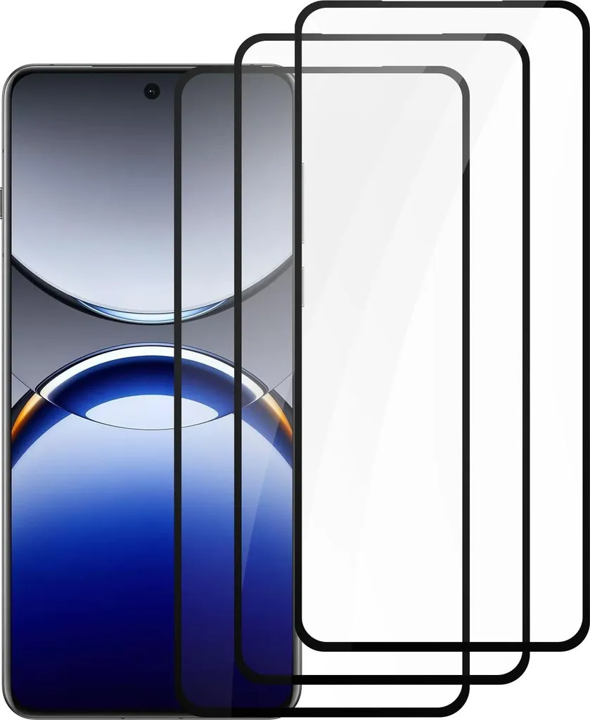 Cadorabo 3x Vetro Temperato Oppo Find X8 Pro 9H Protezione Schermo