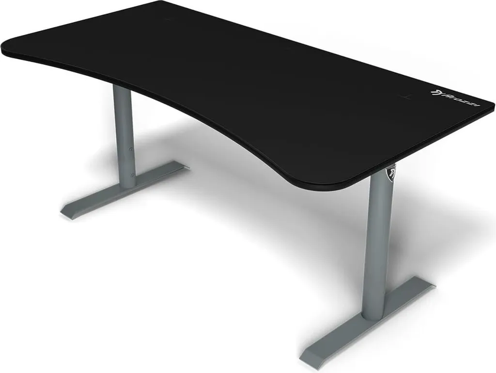 Bureau de Jeu Large Arozzi Arena Frozen Grey pour Setup Triple Écran