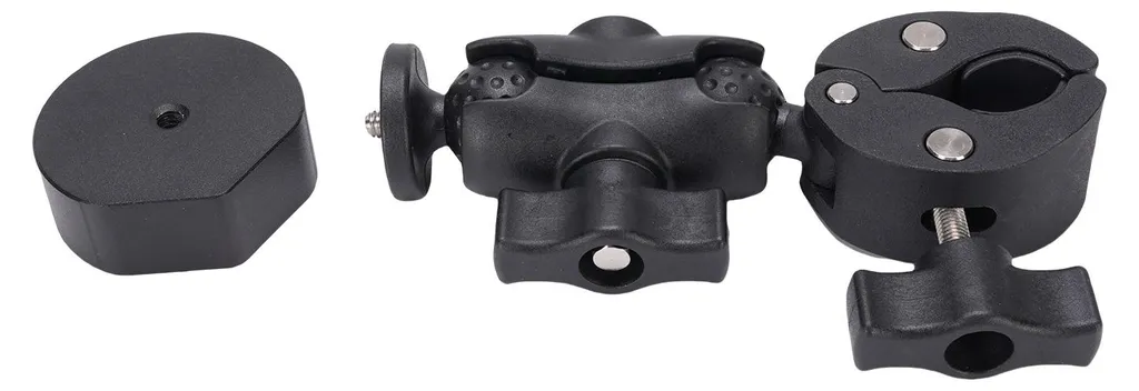 Support V4 en aluminium robuste avec collier de serrage réglable pour tubes