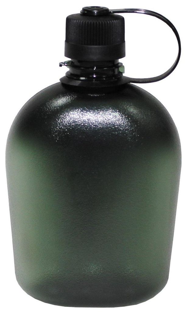 US Feldflasche, GEN II, 1 l, oliv-transparent, BPA-frei Produktbild 