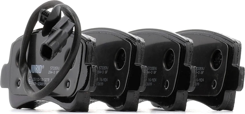 Jeu de plaquettes de frein pour OPEL Movano B X62 JURID 573359J