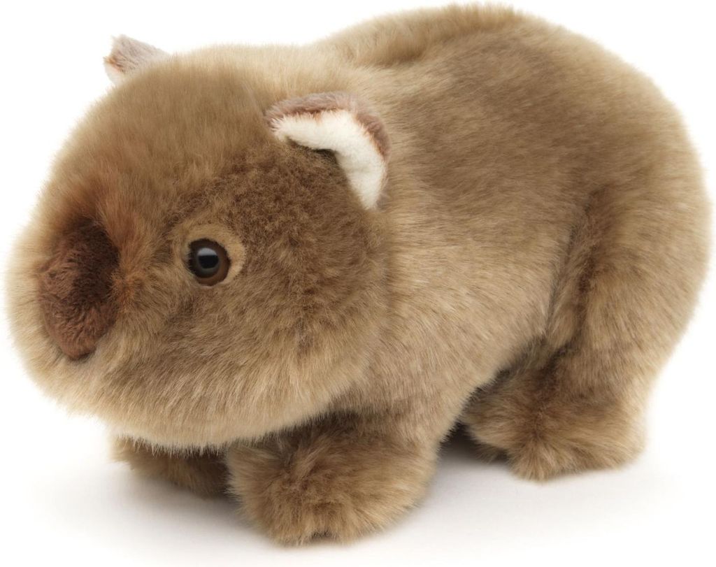 Kuscheltier Wombat hellbraun 19 cm Plüschwombat