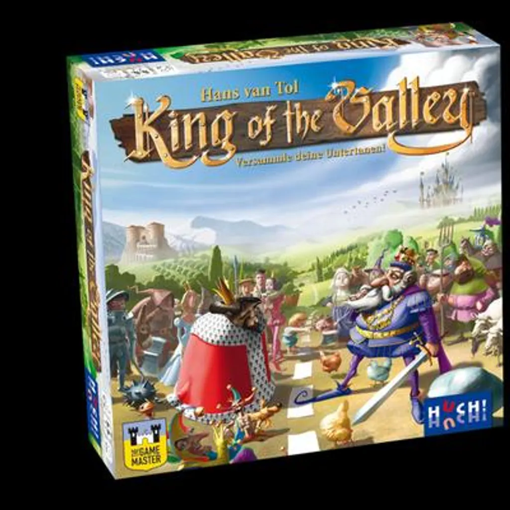 HUCH King of the Valley Jeu de société Tactique pour 2 à 4 Joueurs