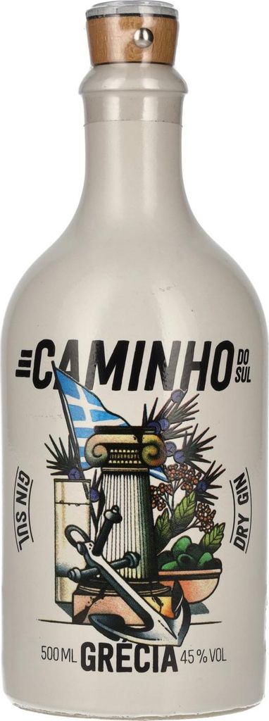 Gin Sul Caminho Do Sul Grécia Dry Gin Limited Edition 2021 45% Vol. 0,5l