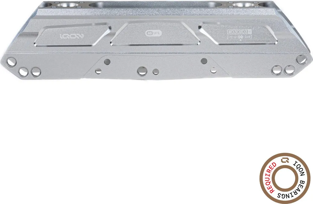 Platines Iqon AG Decode Pro 90 Bright 275mm en Aluminium CNC 4x-3x