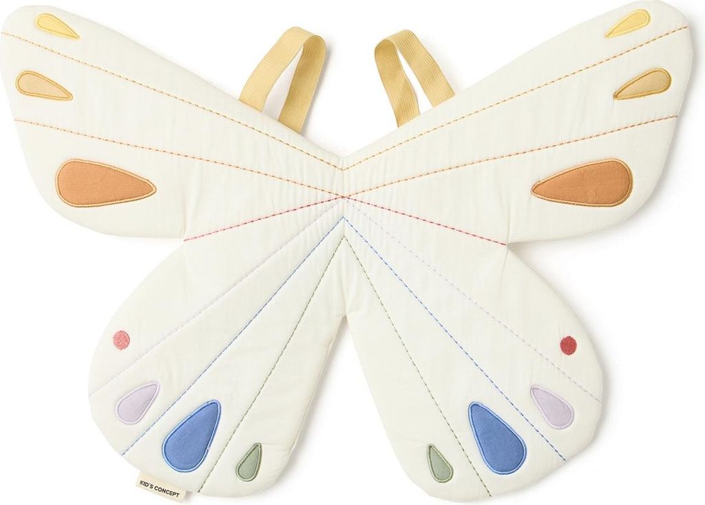 Kids Concept Kinder-Kostüm Schmetterling weiß 3 - 5 Jahre - Produktbild 