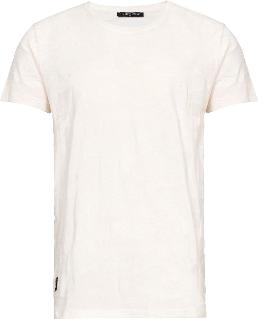 Red Bridge Herren T-Shirt Camouflage Structure Weiß M