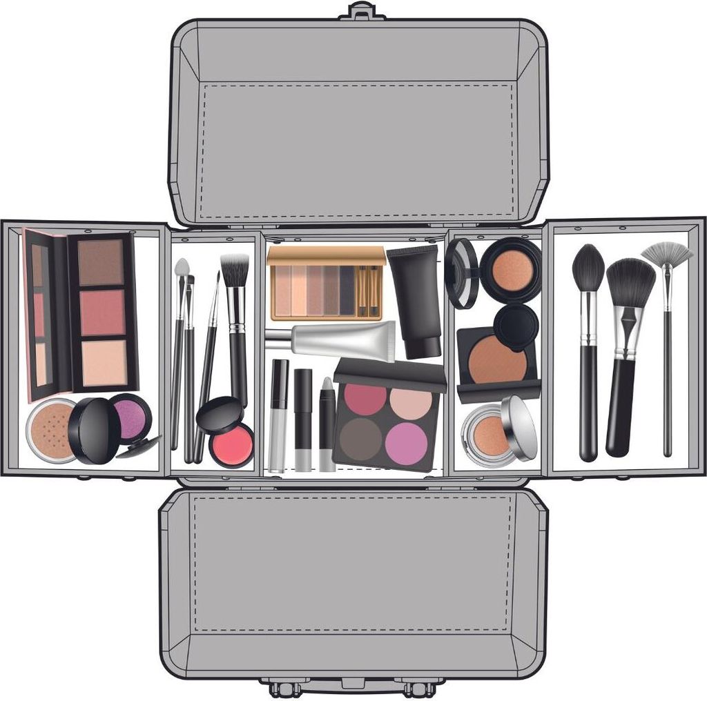 Beautiva – Mini Kosmetikkoffer kompakt & stabil – Reisen & Alltag