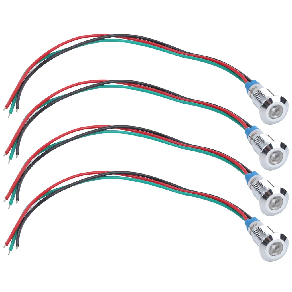 Indicatori LED Metallo Design Ultra-Sottile | Spie Segnalazione Premium