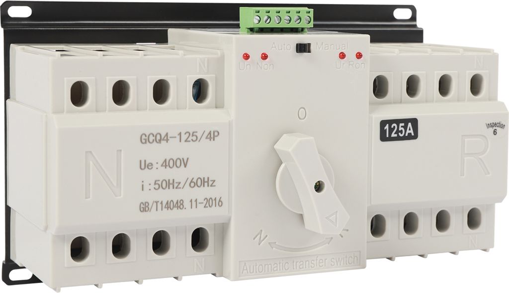 4P 125A AC 400V Automatický přepínač Dvojité napájení Obrázek produktu 