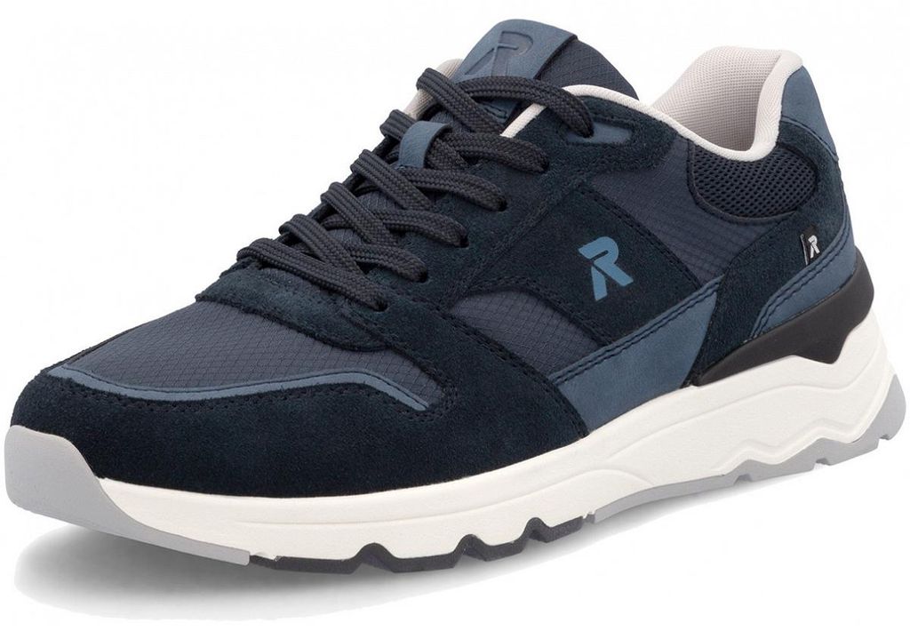 Rieker Sportliche Schnürschuhe Herren 31393933343535 Blau 42 EU