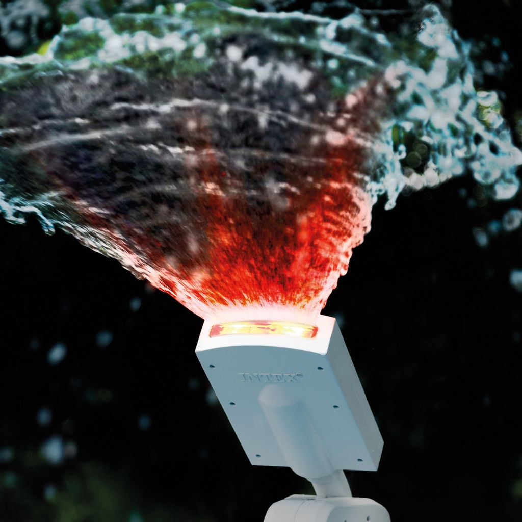 INTEX 28089 Multi-Color LED Pool Sprayer Wasserfontäne Produktbild 36