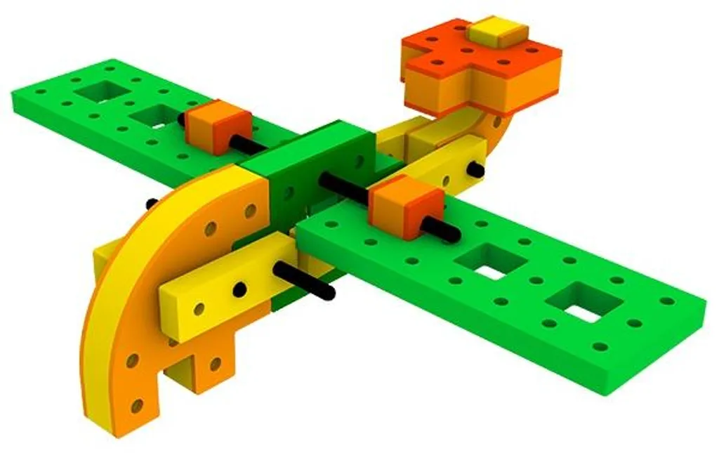 Jeu éducatif Bakoba Explorer : blocs de construction souples flottants - 3