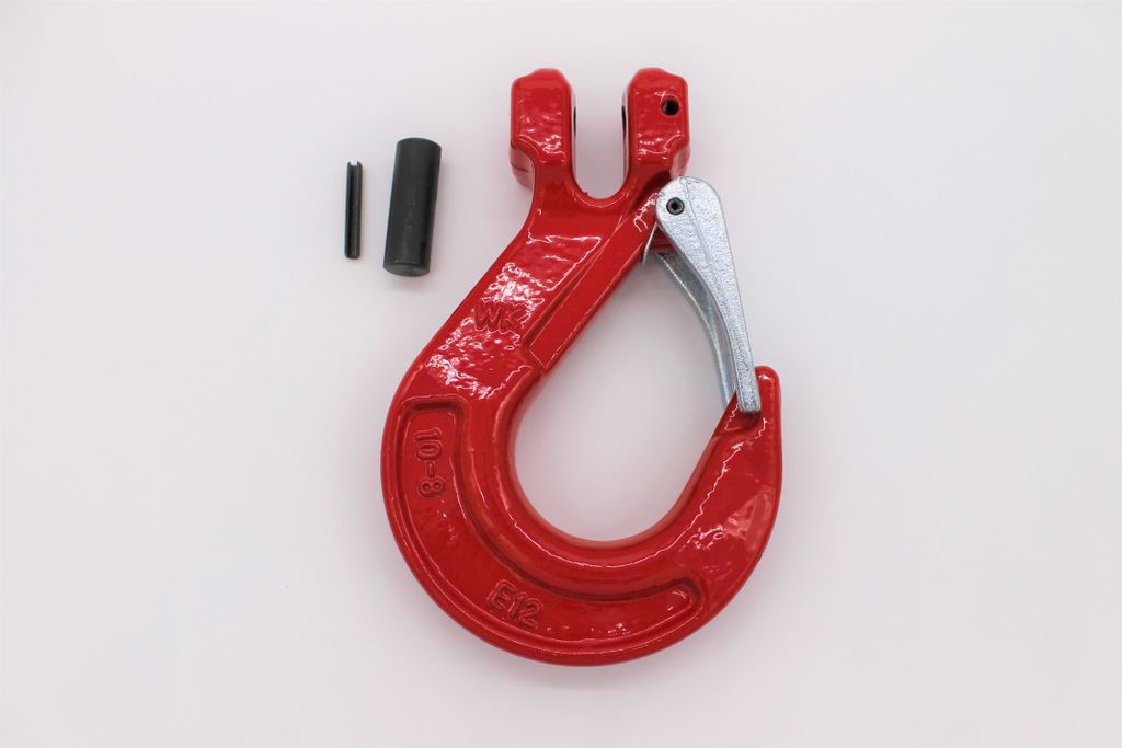 Gabelkopfhaken GK10 2500 Kg - Selbstschließend Für 8mm Zurrkette
