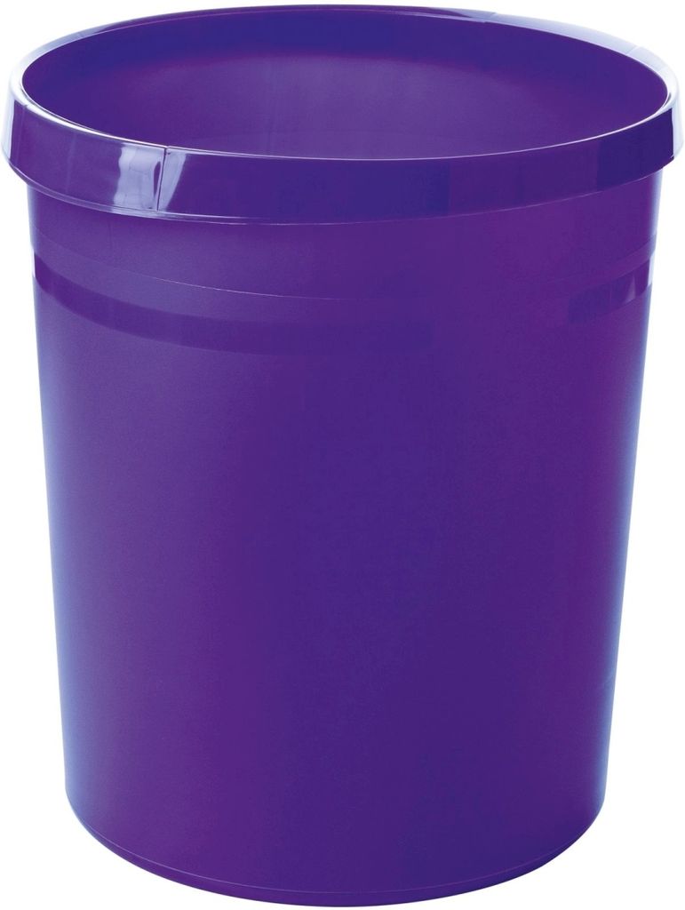 HAN Papierkorb GRIP Trend Colour 18 Liter rund lila