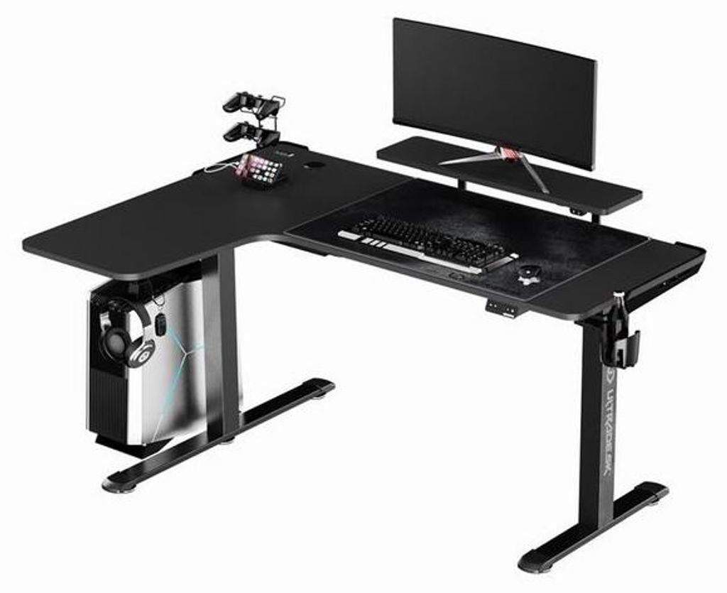 ULTRADESK WINGER - nero UDESK-WI-BKA/BKB Immagine del prodotto 