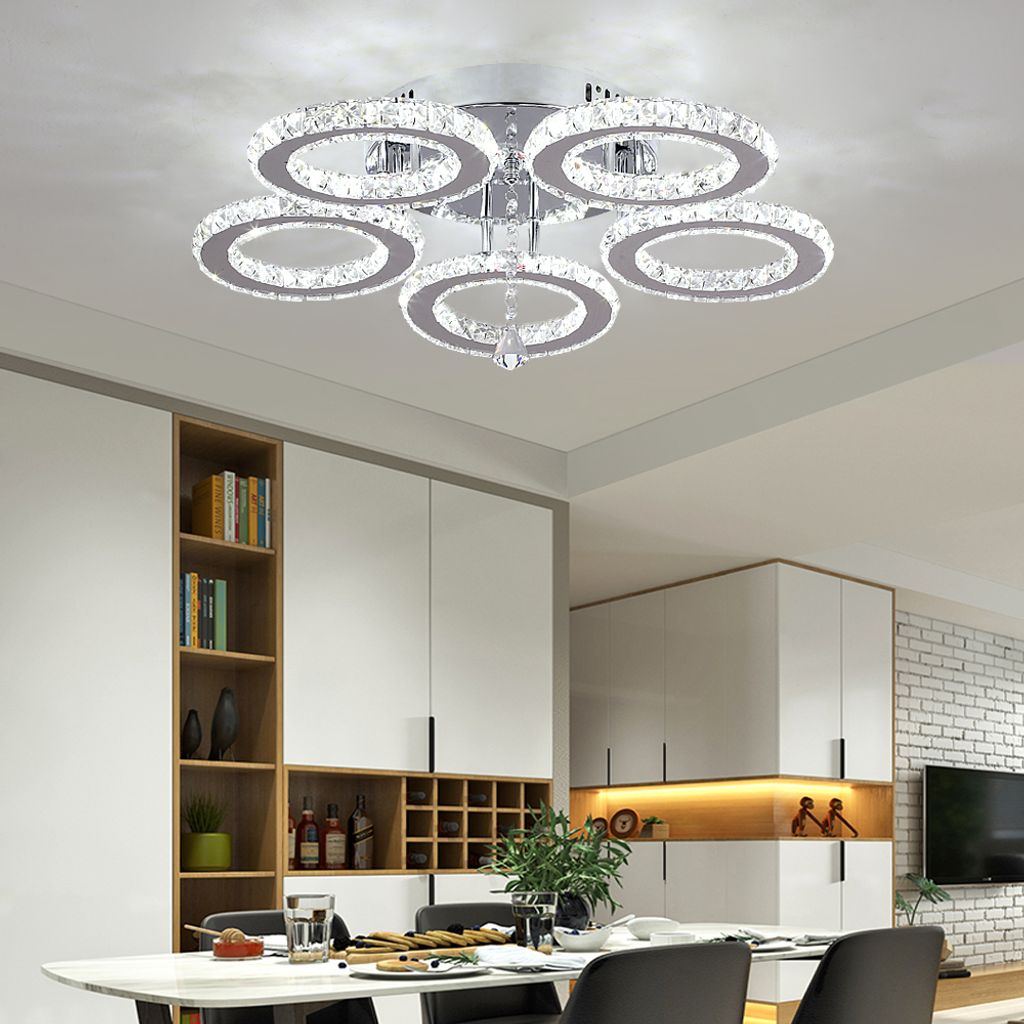 LED K9 Kristall Deckenleuchte Deckenlampe Kronleuchter Produktbild 6