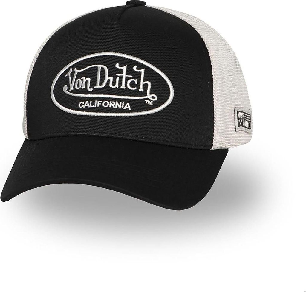 Von Dutch Trucker Cap CB LOF black/beige Produktbild 
