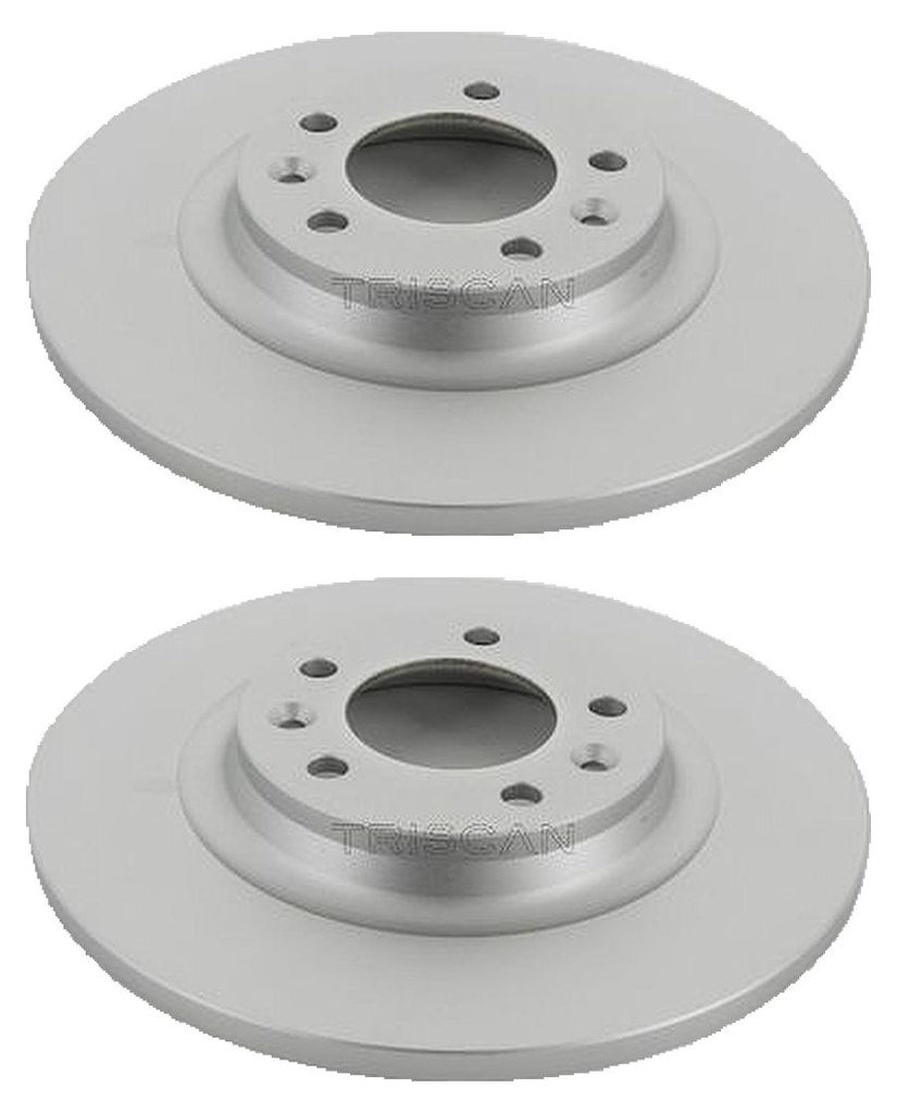 2 Bremsscheiben voll Ø 290 mm TRISCAN Bremsen-Expertise für u.a. CITROËN C5