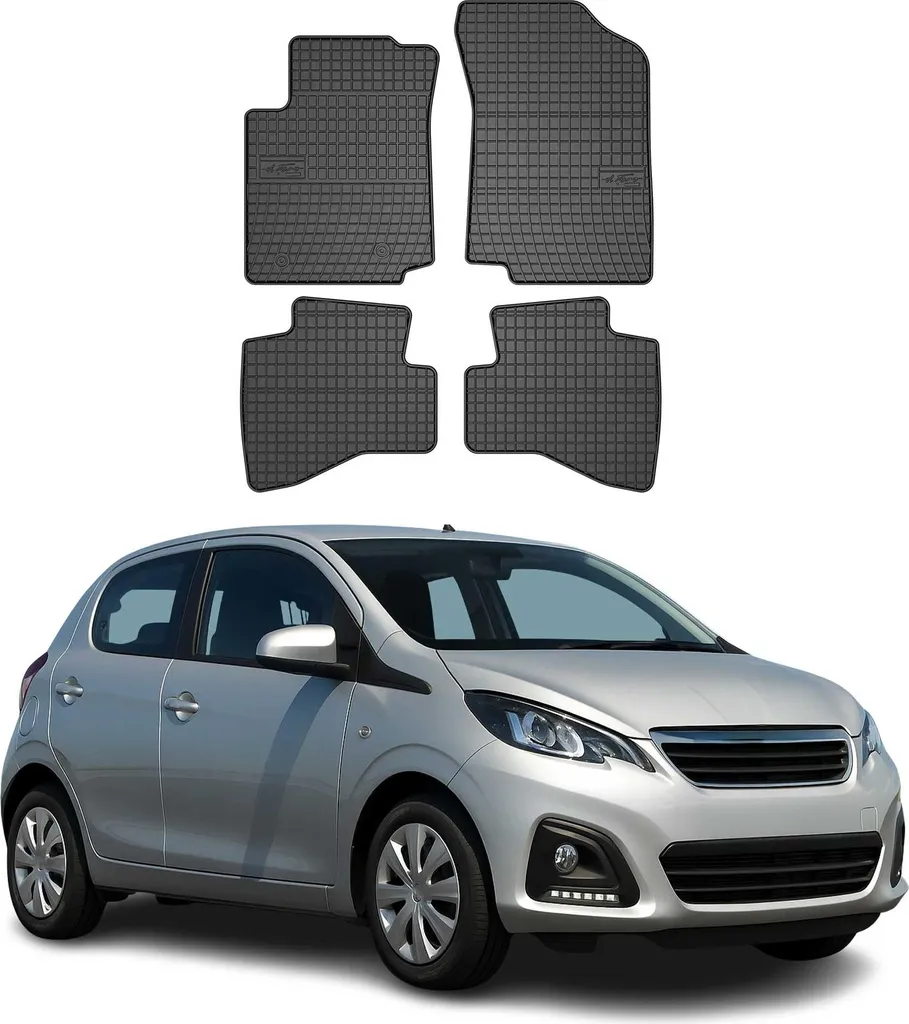 Proteggi il Valore della tua Peugeot 108: Tappetini TPE 2014-2021
