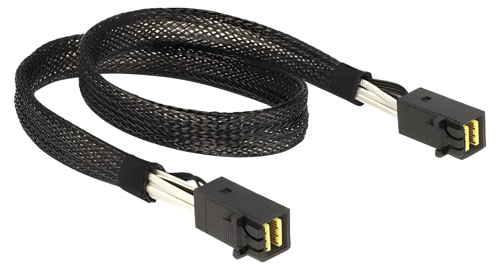 DELOCK Cavo SAS Mini SAS HD -> Mini SAS HD St/St 0,50 m