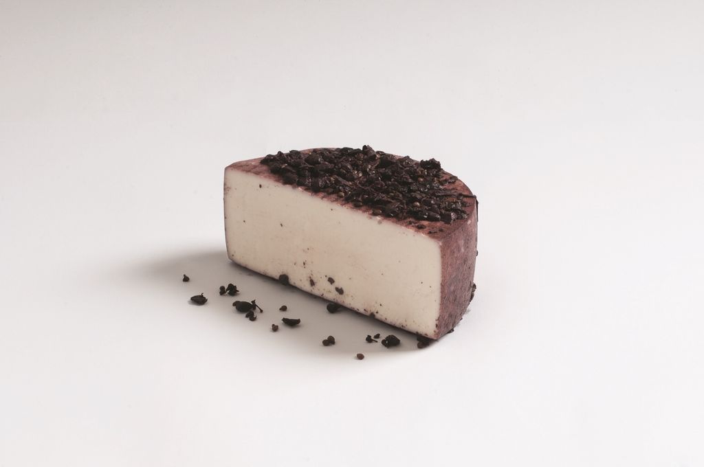 Rosy Ziege in Rosenmuskateller Käse DEGUST halber Laib ca. 1 kg.