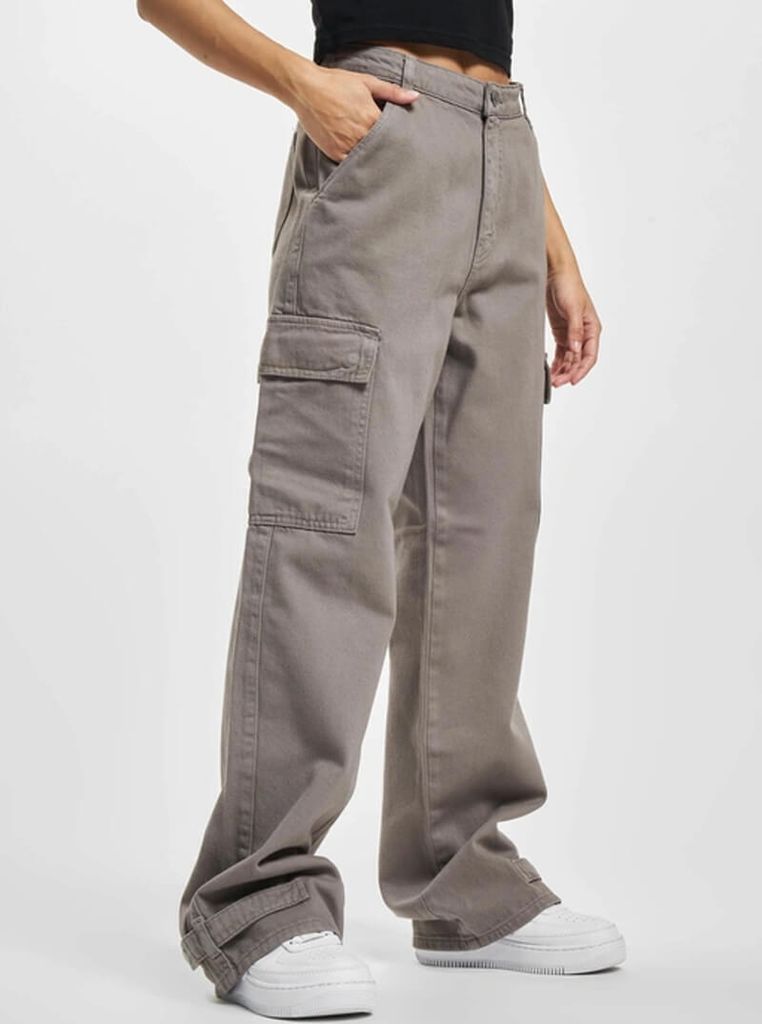 DEF - Damen Desiree Cargohose GREY-M