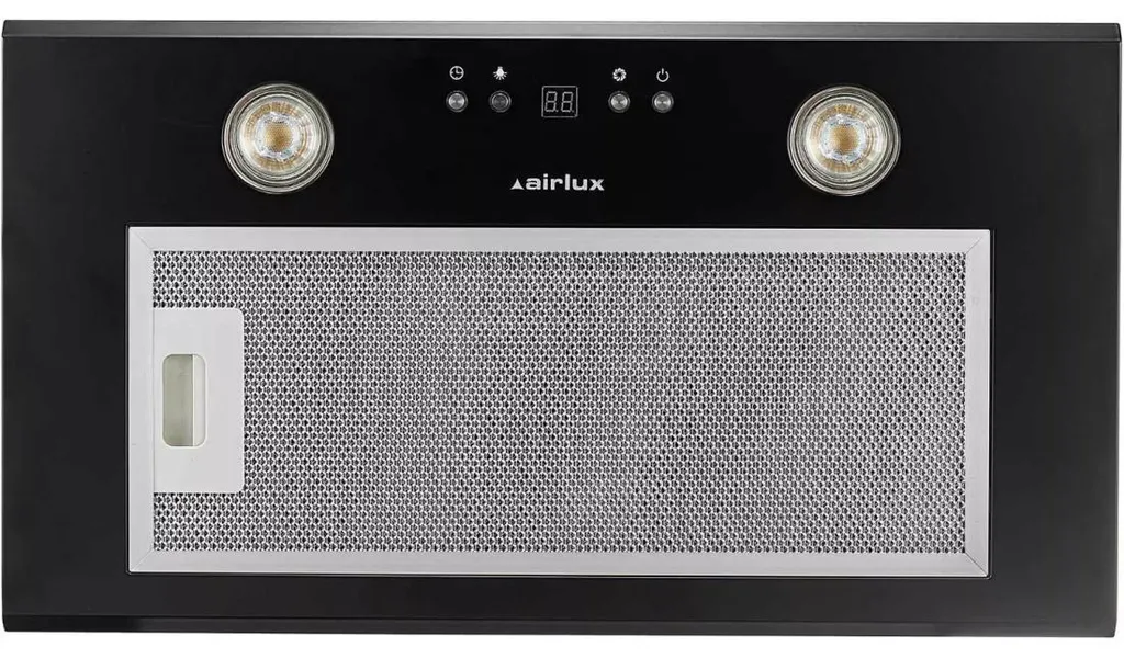 Hotte Puissante 553m3/h Airlux A++ Noir : Fini les Odeurs de Cuisson