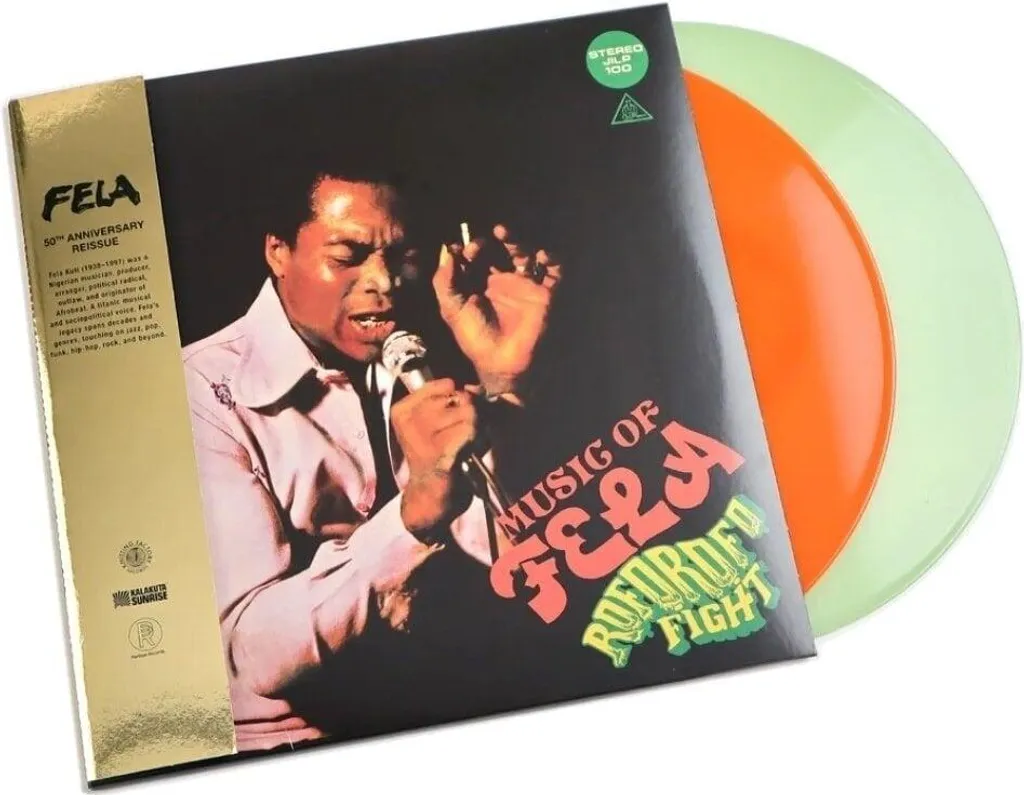 Fela Kuti Roforofo Fight Vinyle Coloré Édition Limitée Knitting Factory