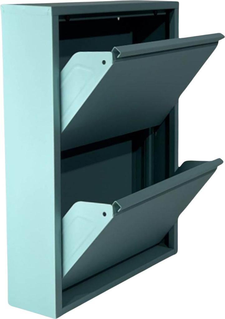 gowoll Schuhschrank Schmal Schuhregal Metall Hoch Produktbild 4