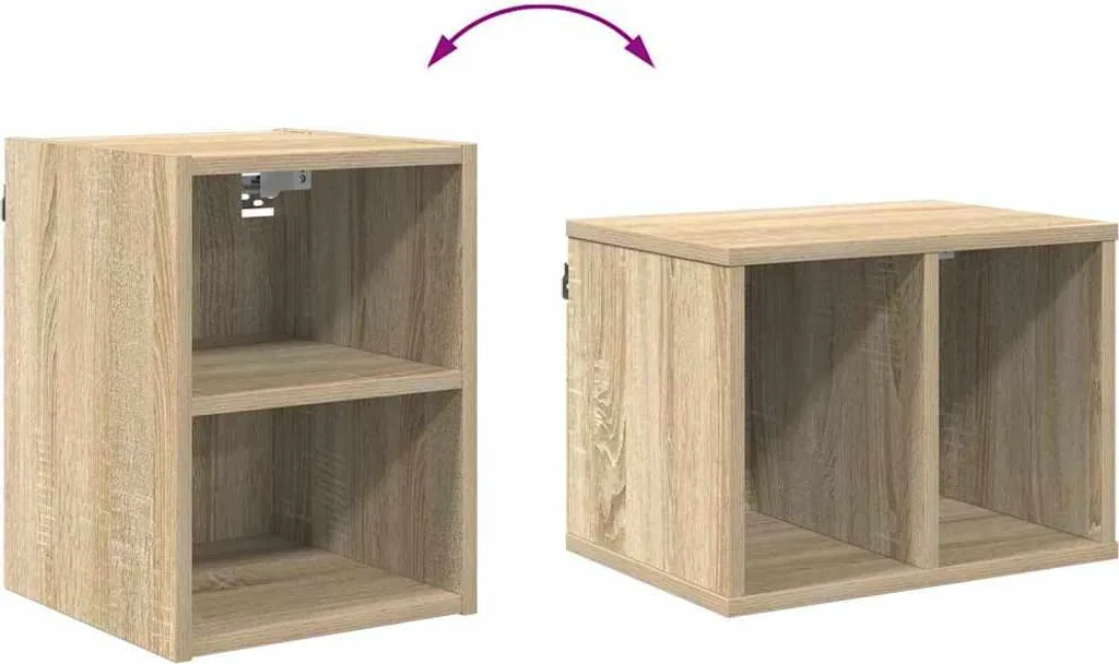 Pensile Multiuso Rovere Sonoma 30x29,5x40 cm | Ordine e Pulizia Facile - 10