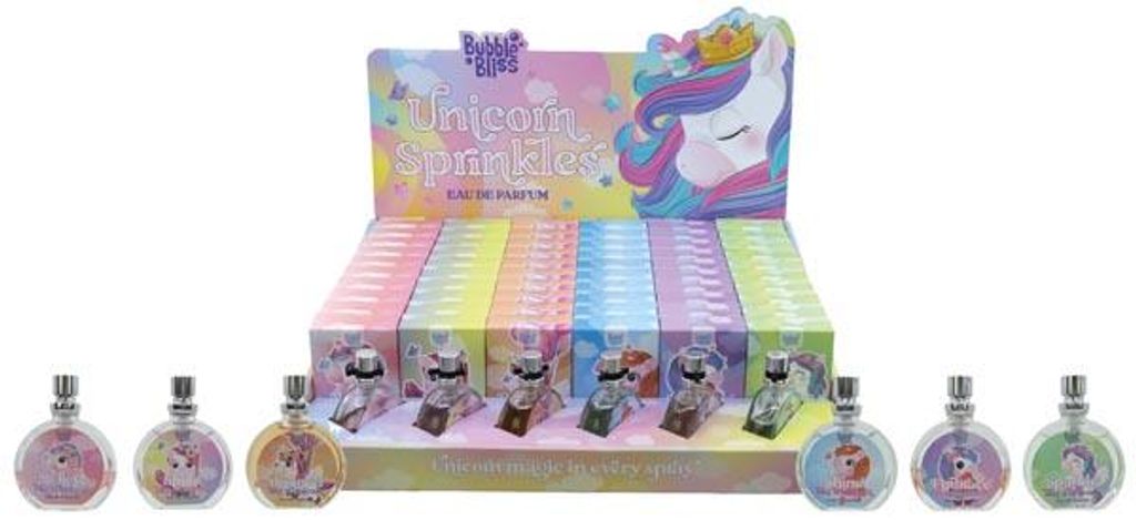 BUBBLE BLISS 15ml Unicorn Sprinkles 60St.6f.Dis