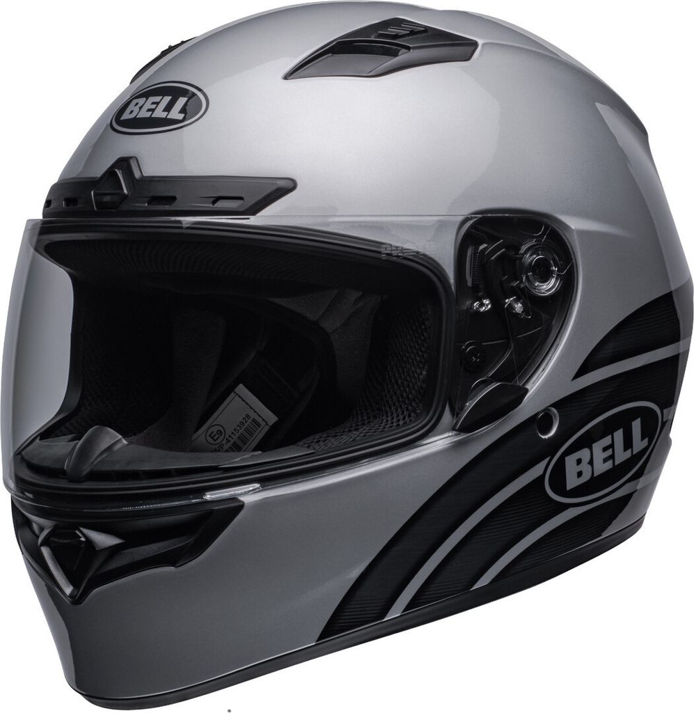 Bell Qualifier DLX Ace-4 Helm, grau/schwarz, L (59/60)