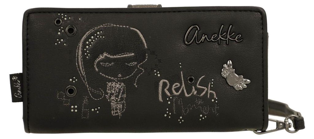 Anekke porte-monnaie Iron RFID Wallet Multicolor noir Image du produit 