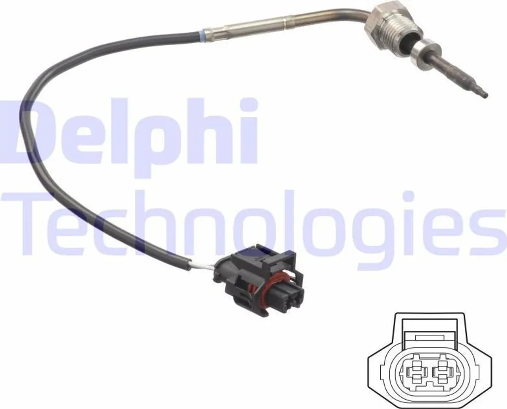 DELPHI TS30148 Sensore temperatura gas di scarico OE 25183662 compatibile con Captiva