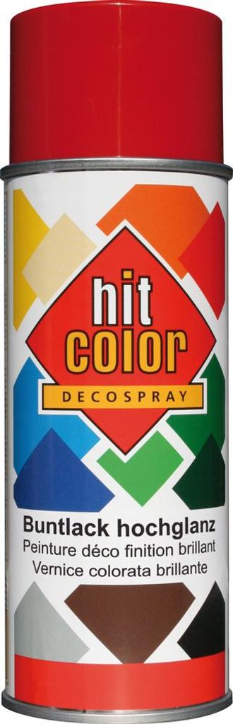 Belton Hitcolor Lackspray 400 ml lobsterrot hochglanz Produktbild 